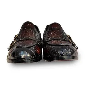 Bashwood Handmade Crocodile Style Men\'s Leather Loafer Stefano Ricci Men main image 4
